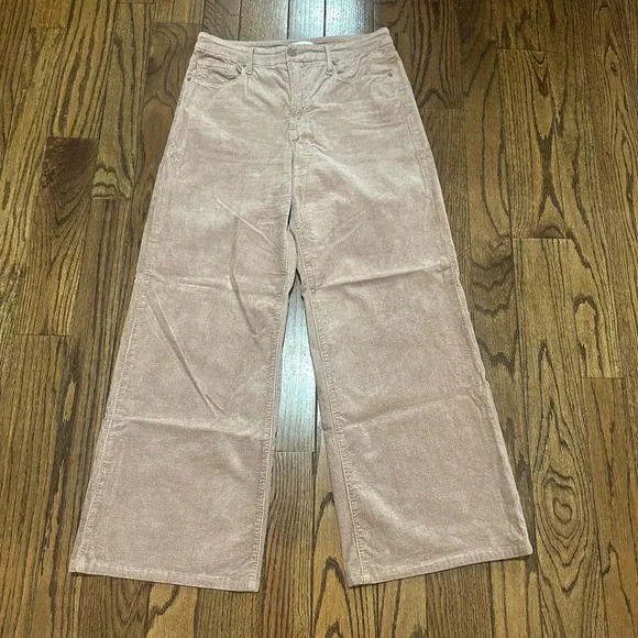 Good American brown wide leg corduroy pants- Size 10 - Picture 2 of 4